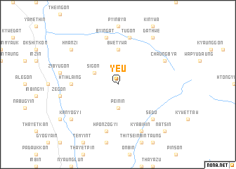 map of Ye-u