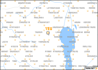 map of Ye-u