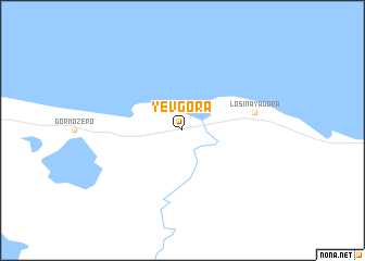 map of Yevgora