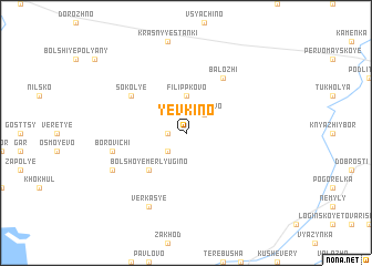 map of Yevkino