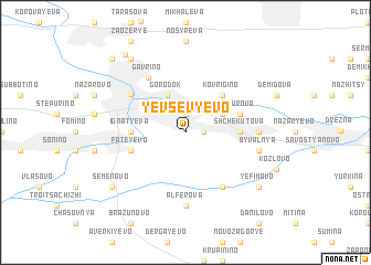 map of Yevsev\