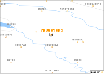 map of Yevseyevo