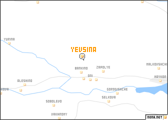 map of (( Yevsina ))