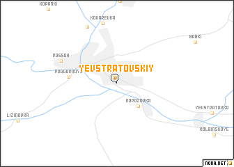 map of Yevstratovskiy