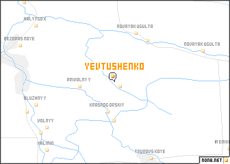 map of (( Yevtushenko ))