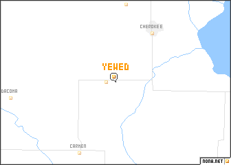 map of Yewed