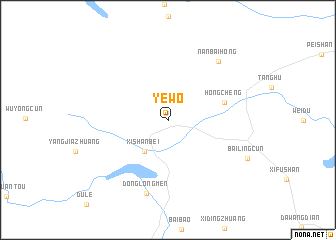 map of Yewo
