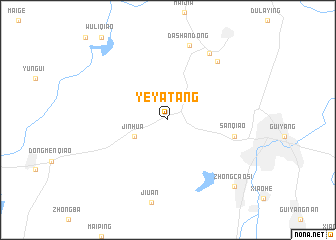 map of Yeyatang