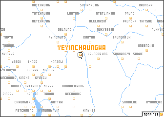 map of Yeyinchaungwa