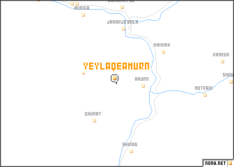 map of Yeylāq-e Āmūrn