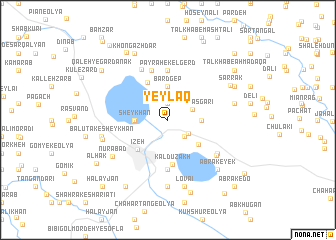 map of Yeylāq