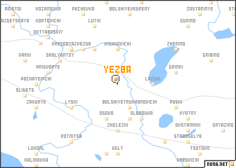 map of Yezba