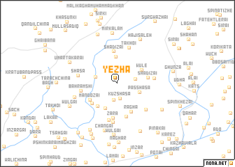 map of Yezha