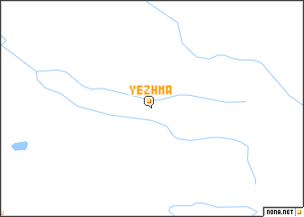 map of Yezhma
