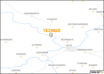 map of Yezhovo