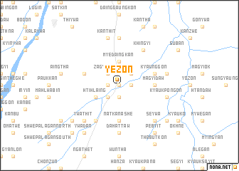 map of Yezon