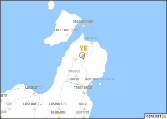 map of Ye