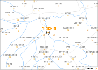 map of Yiakhiá