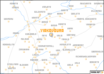 map of Yia Kovouma