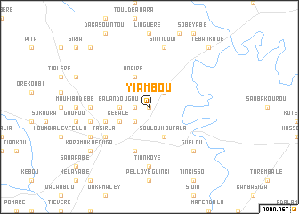 map of Yiambou