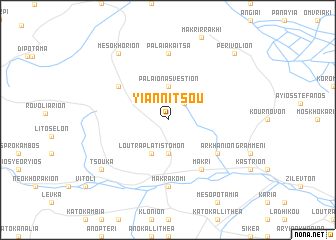 map of Yiannitsoú