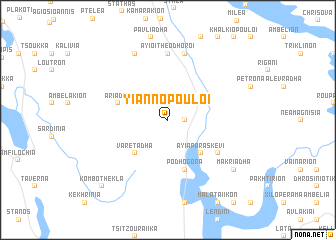 map of Yiannópouloi