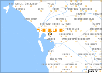 map of Yiannoulaíika