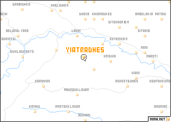 map of Yiatrádhes