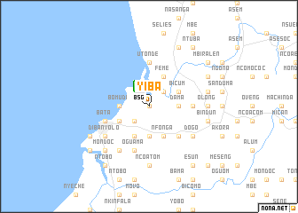 map of Yiba