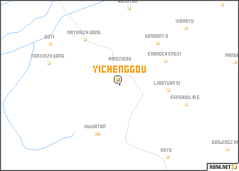 map of Yichenggou