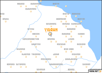 map of Yidawm