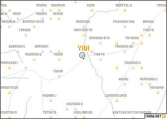 map of Yidi