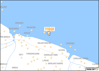 map of Yidui