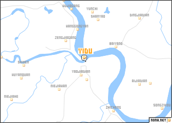 map of Yidu
