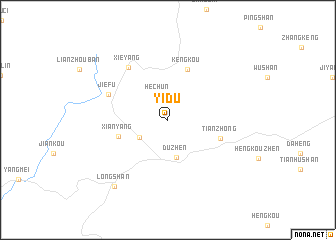 map of Yidu