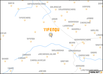 map of Yifenqu