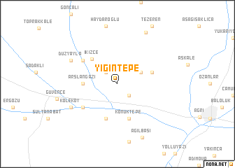 map of Yığıntepe