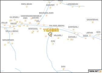 map of Yigobān