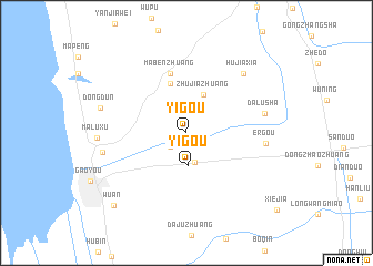 map of Yigou