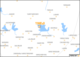 map of Yiheji