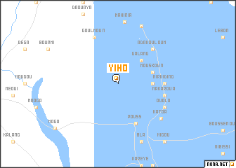 map of Yiho