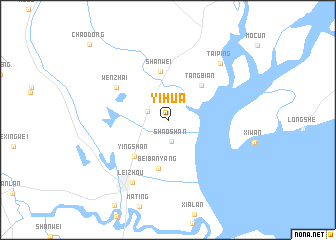 map of Yihua