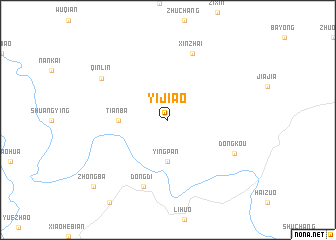 map of Yijiao