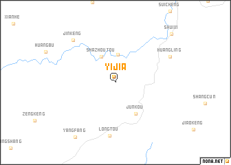 map of Yijia