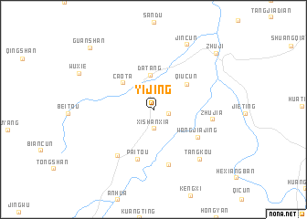 map of Yijing