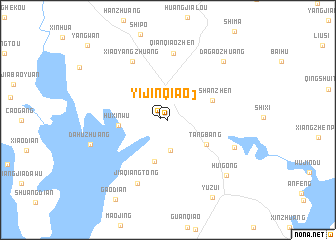 map of Yijinqiao