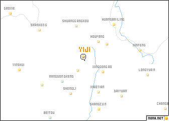 map of Yiji