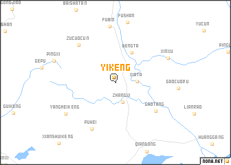 map of Yikeng