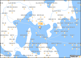 map of Yik