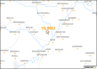 map of Yılanlı